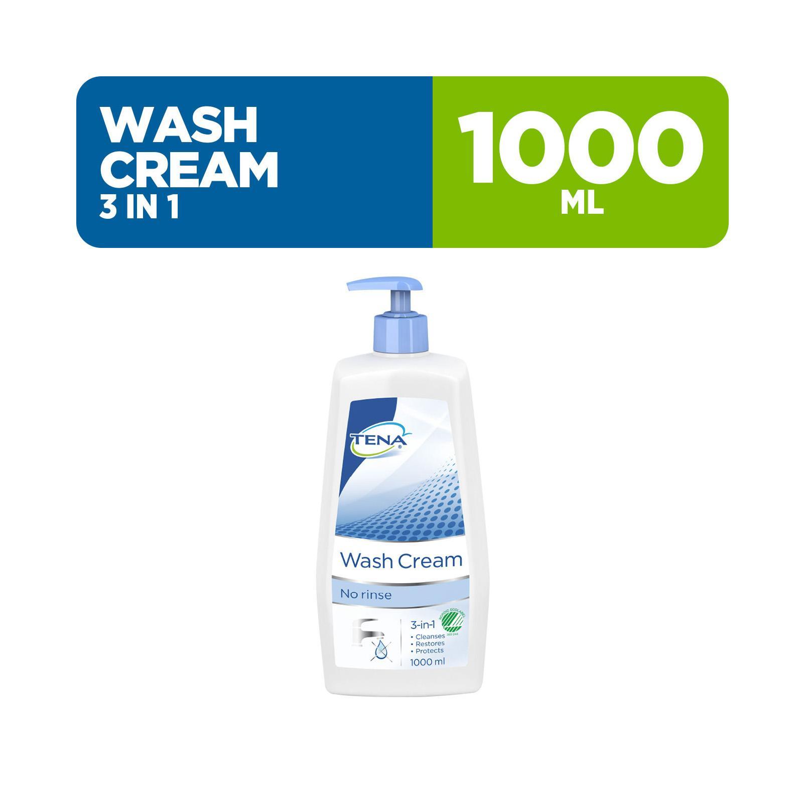 tena body wash cream