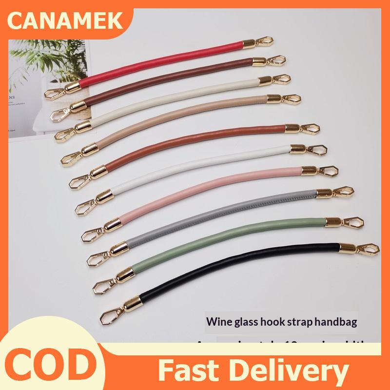 CANAMEK 30เซนติเมตรหนัง PU ทดแทนสายคล้องกระเป๋าทนต่อรอยขีดข่วนอุปกรณ์เสริมในทางปฏิบัติสำหรับกระเป๋าถือกระเป๋าสะพายเดินทาง ราคา 39 บาท*ส่งฟรี