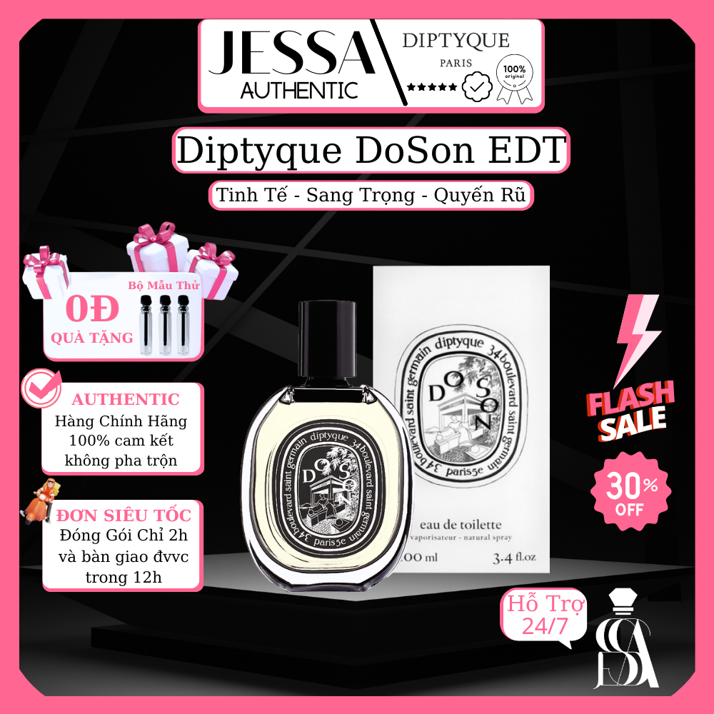 Diptyque doson edt nước hoa nữ - hương đồ sơn quyến rũ
