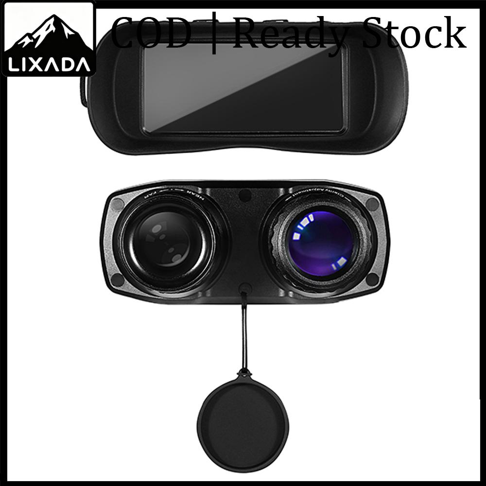 LIXADA กล้องส่องทางไกล Night Vision 4X ซูมดิจิตอล IR Night Vision ขอบเขต 500 M Full Dark Distance กล้องโหมดวิดีโอ รวมการ์ด TF 32GB ราคา 8,688 บาท*ส่งฟรี