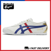 ONITSUKA TIGER MEXICO 66 Sneakers - White/Dark Blue