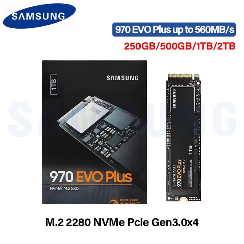 Samsung 970 Evo Plus 2Tb Nvme M.2 Ssd - High Performance Pcie Gen