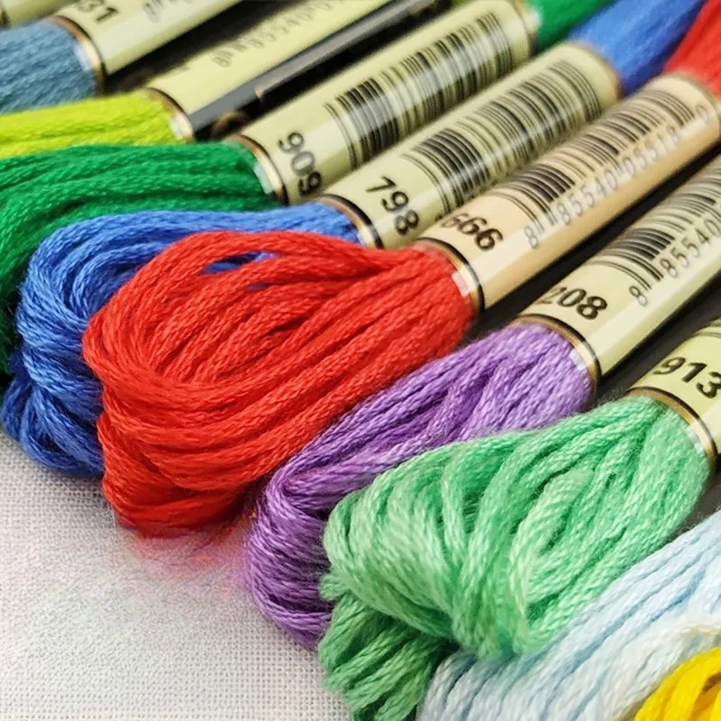 Difference between Craft Thread and Embroidery Floss