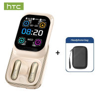 HTC NE48 Headset Wireless Bluetooth AI Terjemahan V6.0 in-Ear TWS Layar Sentuh Earphone