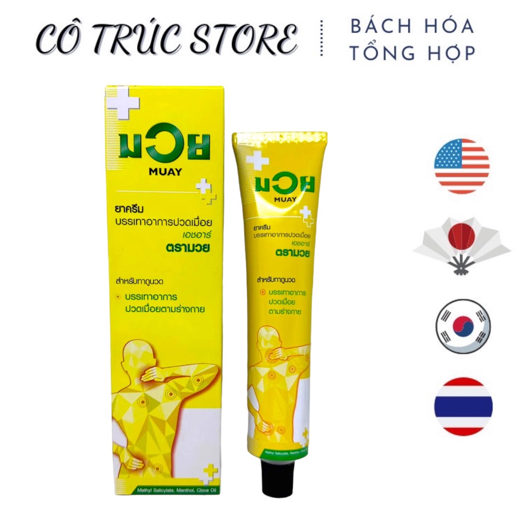 Kem xoa bóp Muay thái lan dạng tuyp
