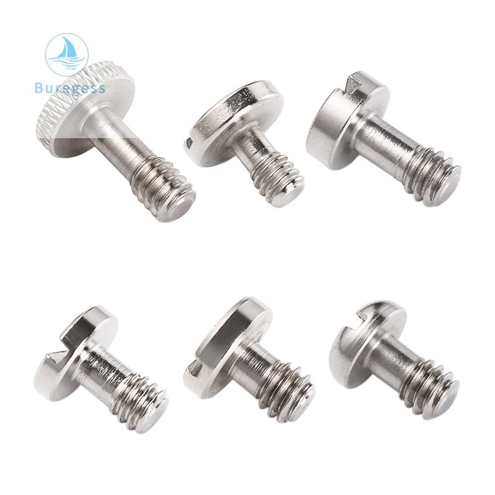 BUREGESS Phụ Kiện máy ảnh Chụp ảnh Vít gắn máy ảnh Tháo nhanh Máy ảnh DSLR Vít 1/4 inch Bộ chuyển đổi gắn chân máy Vít Máy ảnh Vít tấm máy ảnh