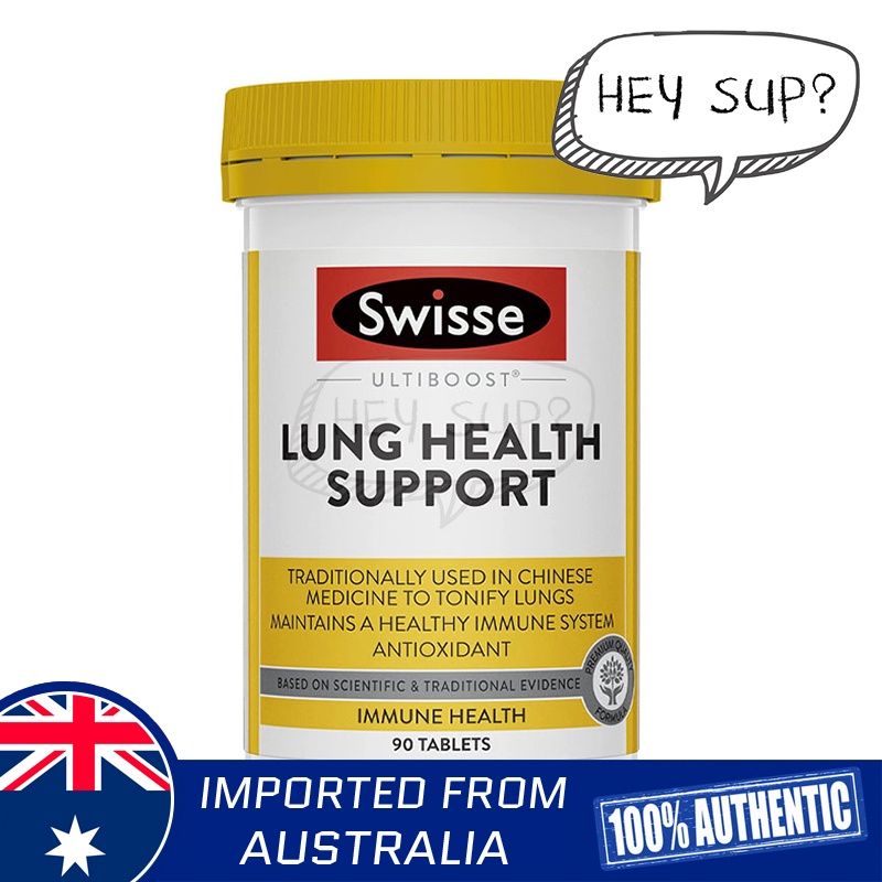 Swisse Ultiboost Lung Health Support 90cap ราคา 910 บาท*ส่งฟรี