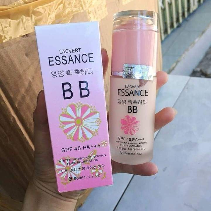 Kem Lót Trang Điểm Lacvert Essance BB Cream 50ml bền màu , Trắng Mịn nâng Tone , Ko lem Trôi