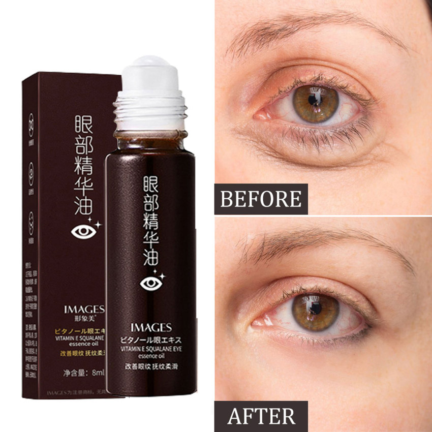 Retinol Anti-Wrinkle Eye Serum Oil Squalane Lifts Tightens Eye Area