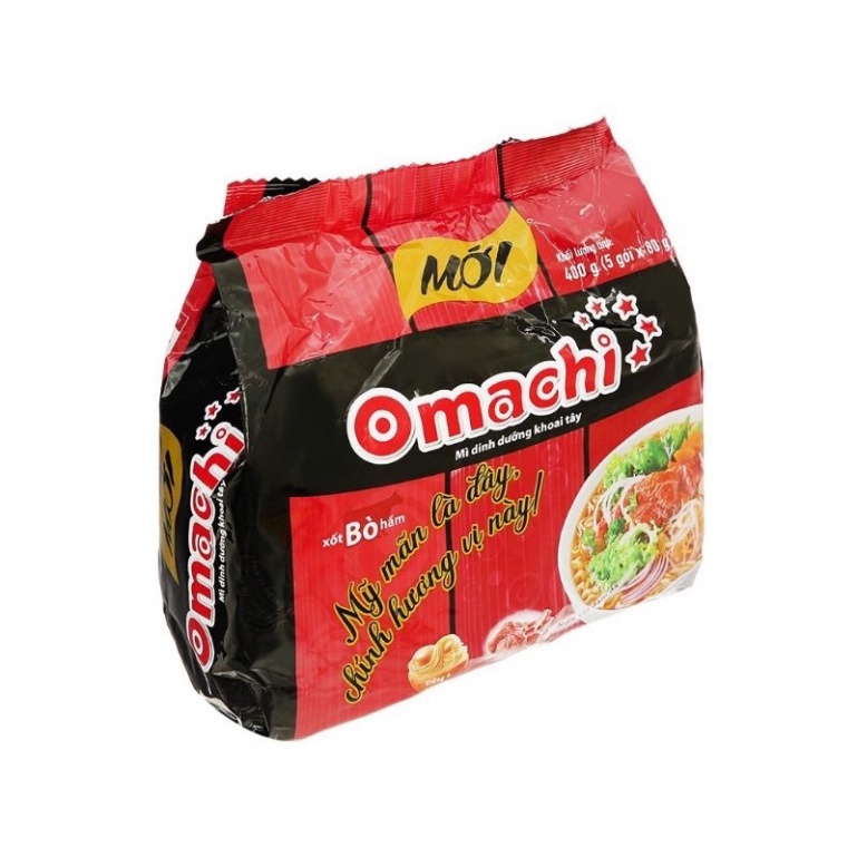 mì gói ăn liền khoai tây Omachi mì tôm các loại 80 gam Shop Bố Ơt