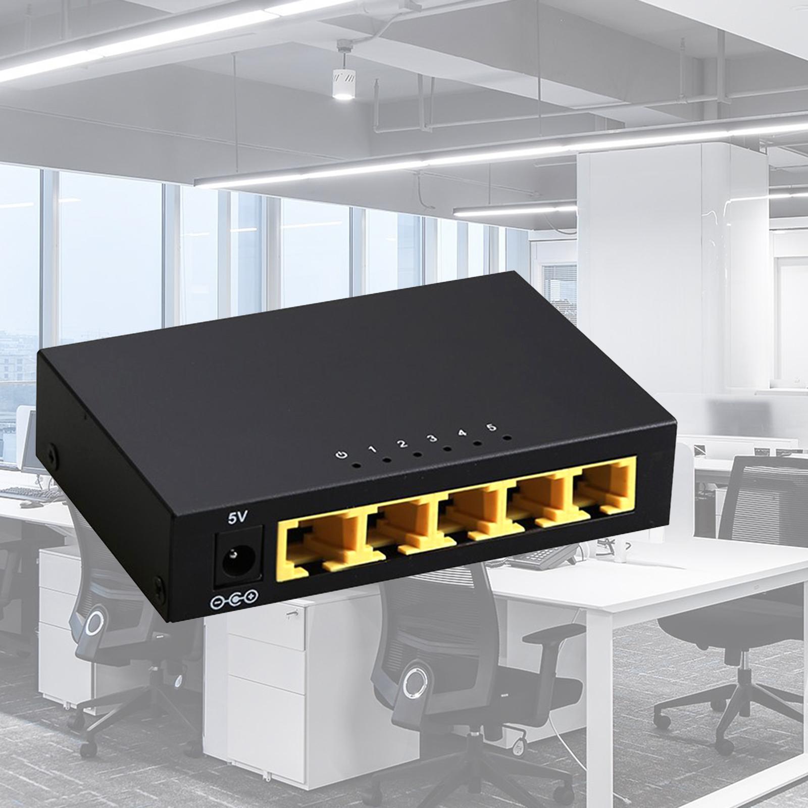 Almencla RJ45 Switch Game Network Switch for Enterprises Campuses Large Scale Games