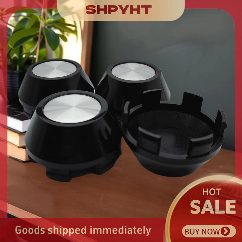 SHPYHT 4ชิ้นสำหรับ Nissan MAZDA อุปกรณ์เสริมหมวกกลางรถ64มม. พร้อมโลโก้สัญลักษณ์ทึบขอบล้อฝาครอบฮับ ราคา 97 บาท*ส่งฟรี