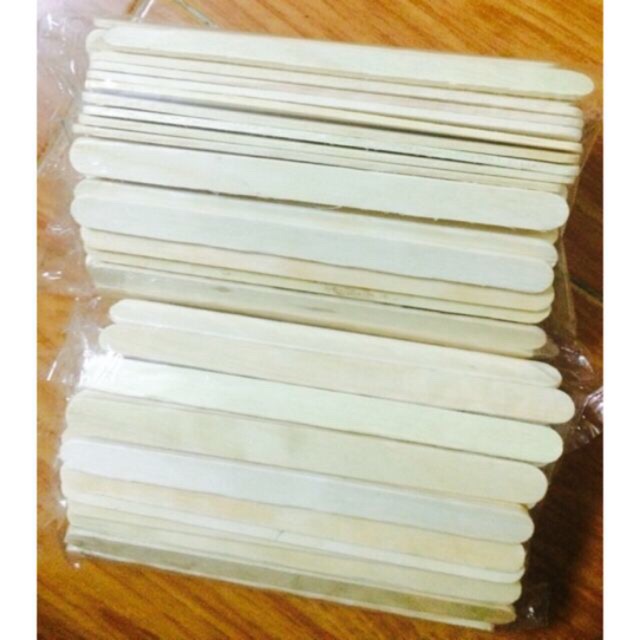 Que đè lưỡi gỗ 2cm / Que kem gỗ 2cm