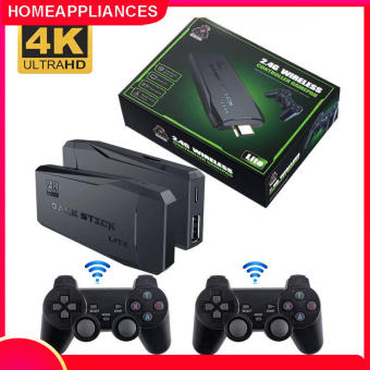Game Stick 4k V2 Pro 2023, 64GB-10.000 trò + 50 game mới tải thêm, máy chơi game cầm tay không dây