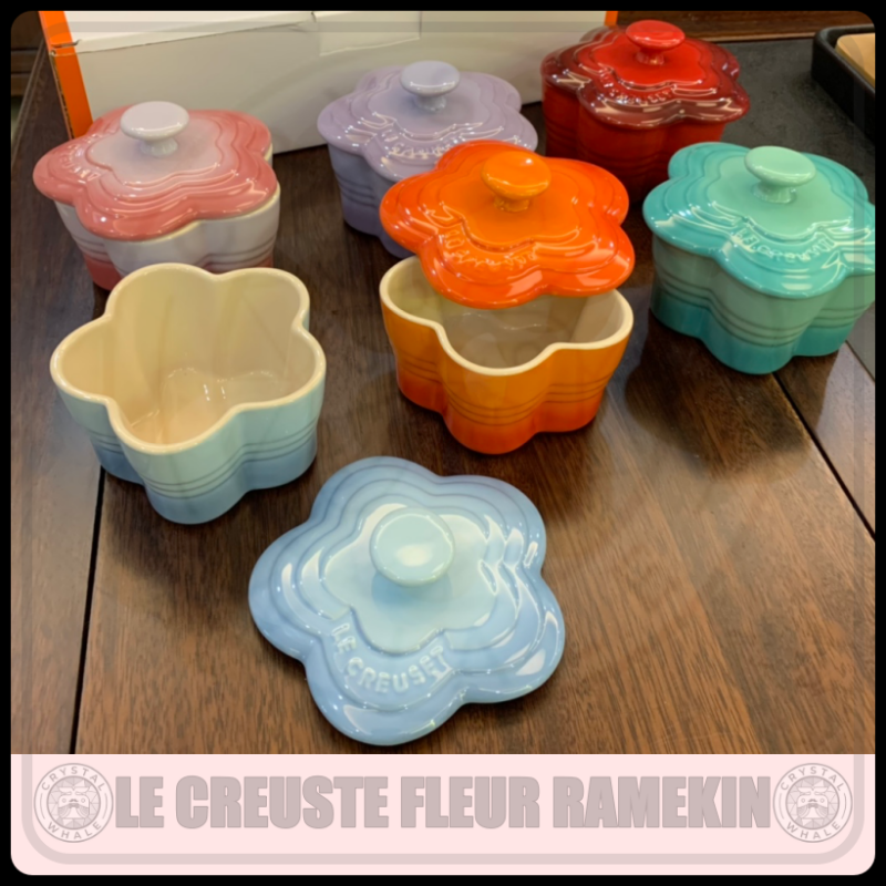 Le Creuset Small Fleur Ramekin (Set of 6) Singapore