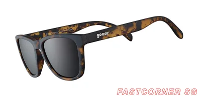 Goodr OGs - Bosley’s Basset Hound Dreams - OG NON-REFLECTION PERFECTION Polarized Sunglasses Lifestyle Sports Running Hiking Shades For Men and Women Sunglasses