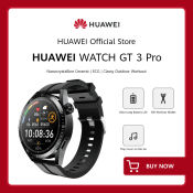 HUAWEI GT 3 Pro Smartwatch: Stylish, Outdoor-Ready, ECG