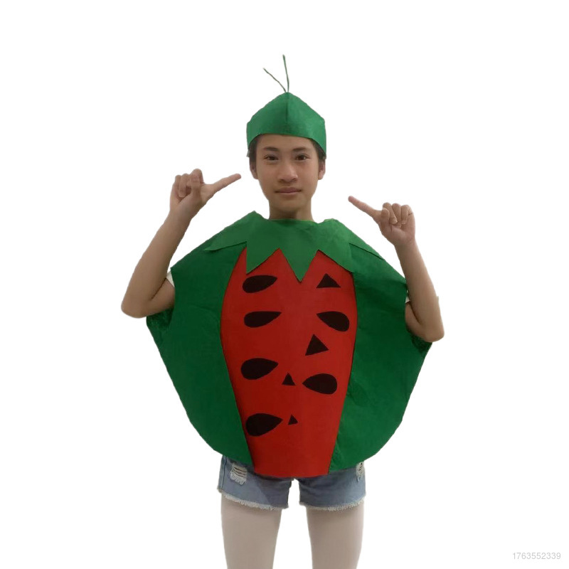 RA clu Nutrition Month Costume Fruit and vegetable kindergarten role-playing Exquisite workmanship ulc AR