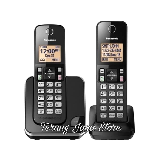 TELEPON WIRELESS PANASONIC KX TG 3712-Shelishop13 Harga  1,595,000 Ringgit*Penghantaran Percuma