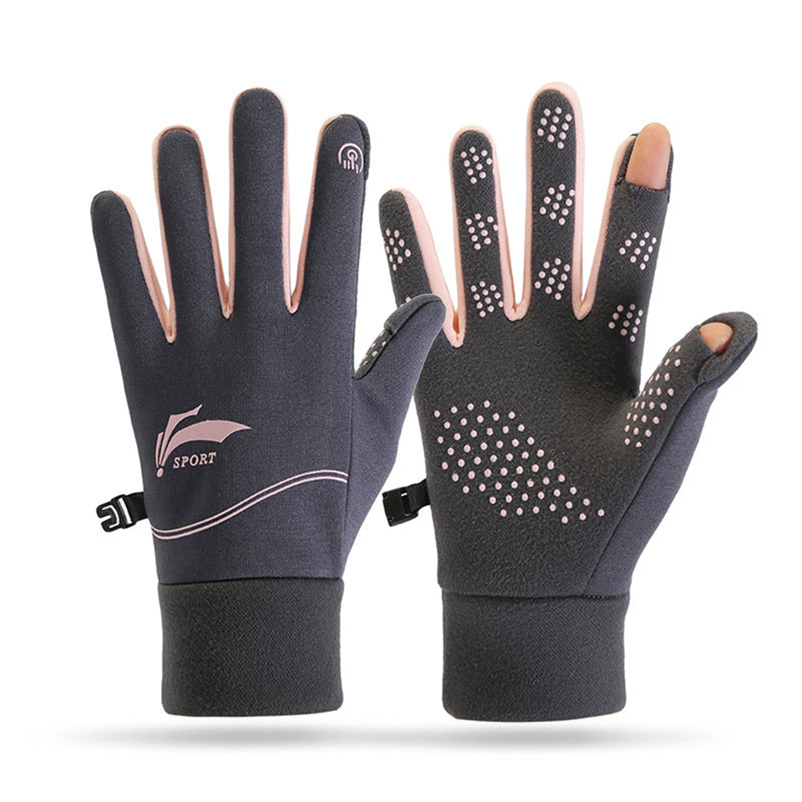 Gee®Găng tay đạp xe/đi xe máy Găng tay xe máy của phụ nữ mùa đông Găng tay giữ ấm Windproof chống nước chống trượt thiết kế toàn màn hình cảm ứng ngón tay Găng tay đi xe đạp lý tưởng