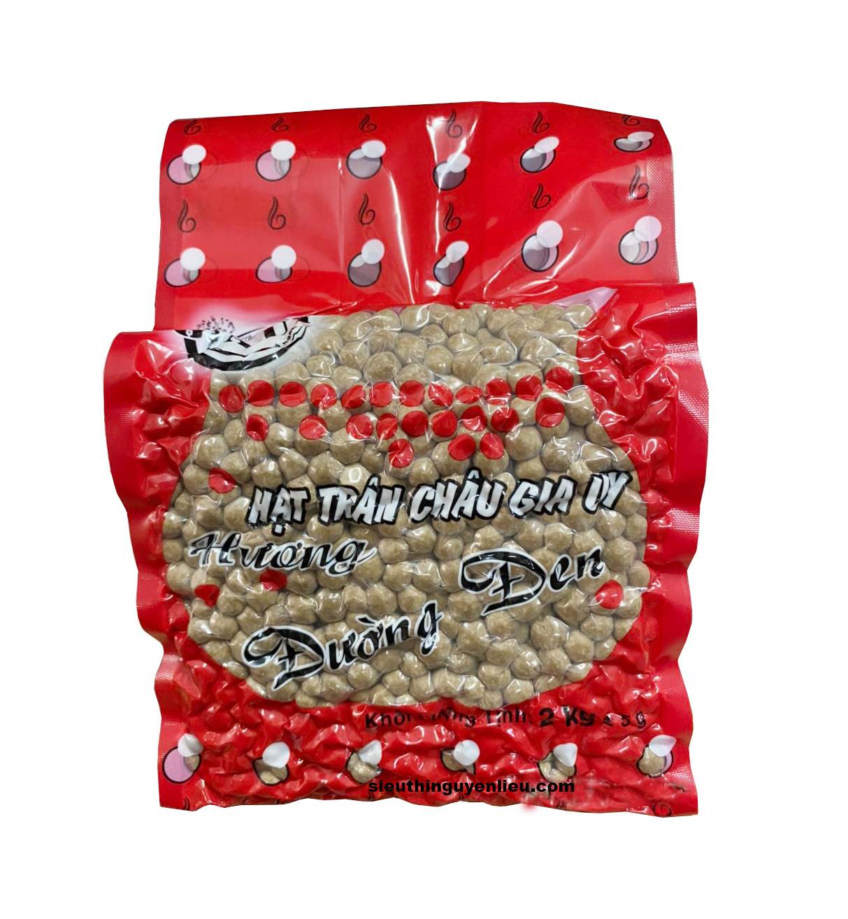 Trân châu gia uy 2kg - đường đen