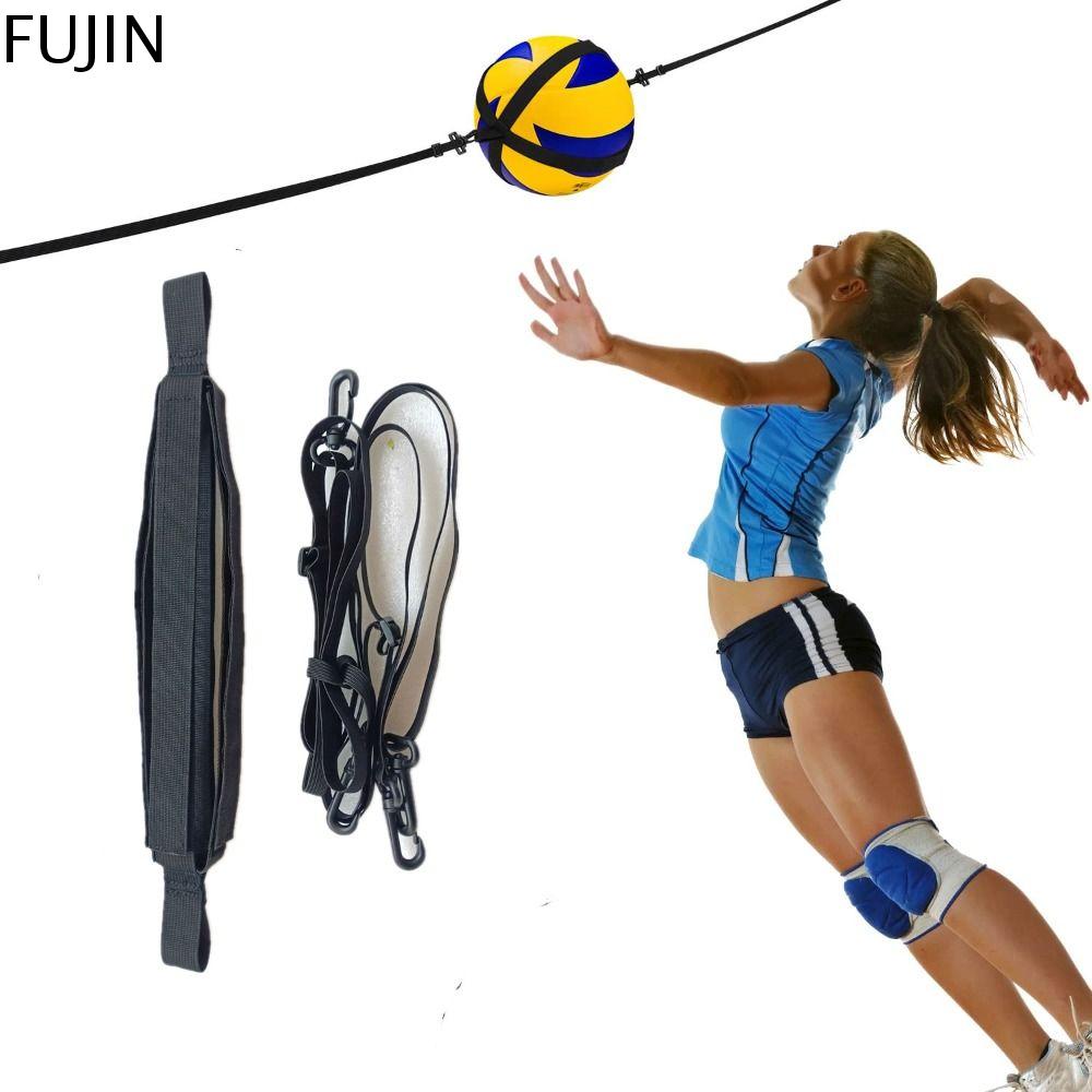 FUJIN Co giãn Hỗ trợ tập luyện nhảy cầu bóng chuyền Chống mài mòn Có thể điều chỉnh Đai tập luyện bóng chuyền Phụ kiện bóng chuyền Thiết thực Thiết bị huấn luyện bóng chuyền Gai Nhọn