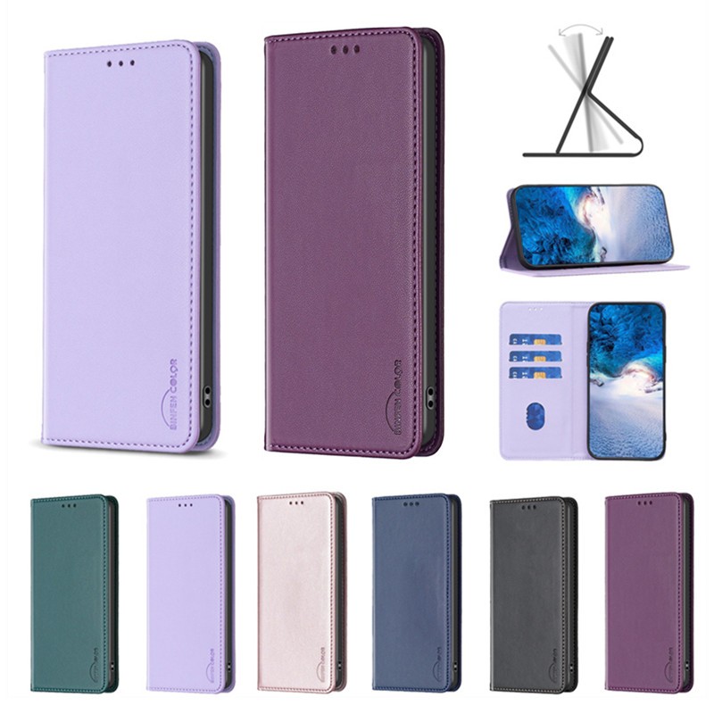 For Samsung Galaxy S20 S21 S22 Ultra Plus FE Lite Pro Leather Casing Wallet Flip Bracket Card Slots Case Cover