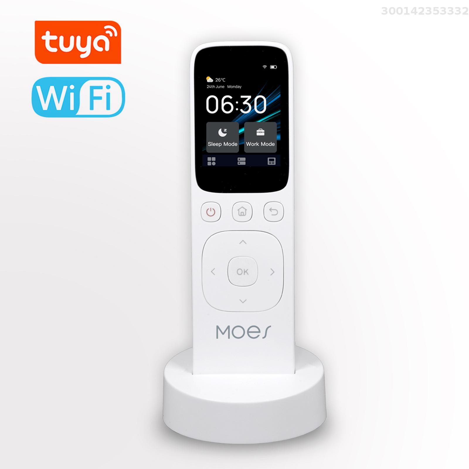 Meterk Tuya Intelligent Touched Screen Center Control Panel IR Remote Controller Home Center Control IR Remote Controller Compatible with MOES APP ราคา 3,447 บาท*ส่งฟรี