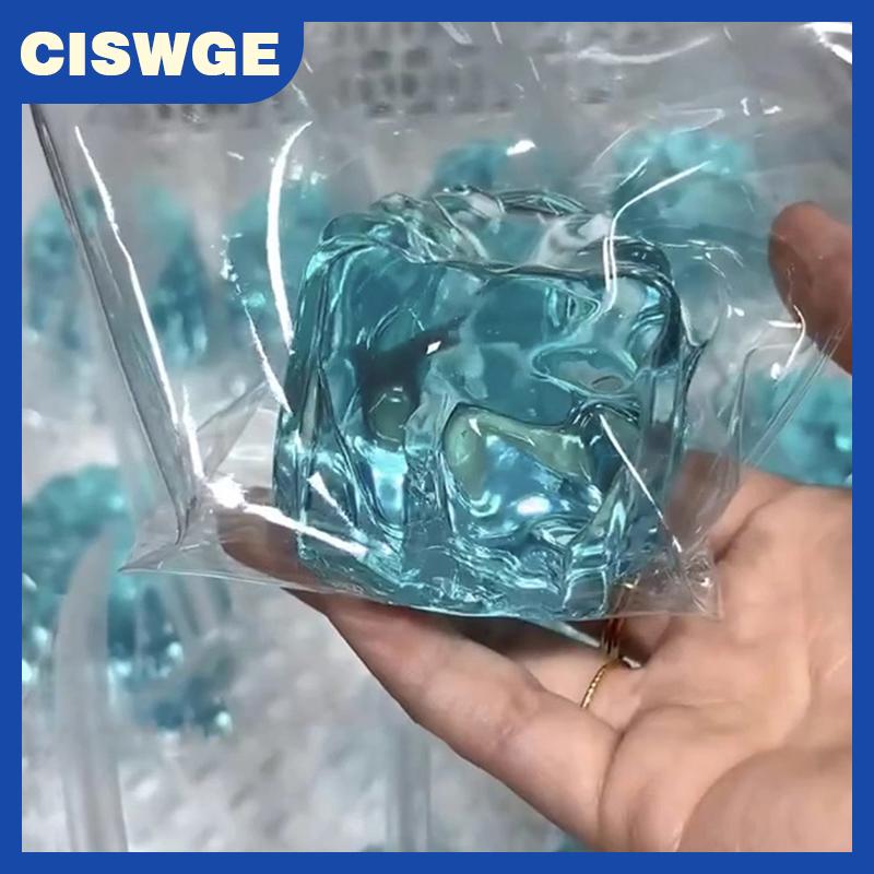 CISWGE Kawaii TPR băng màu xanh mờ siêu mềm bánh Mèo Paw dính bóp đồ chơi mềm giảm căng thẳng Đồ chơi trẻ em người lớn quà tặng độc đáo