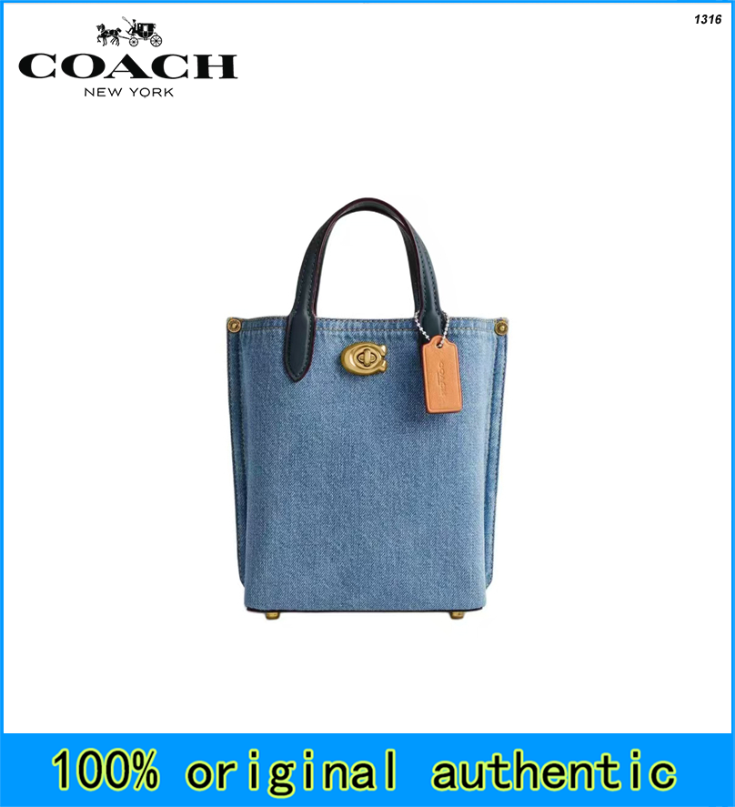 Jakanafoods CalÃ§a Bag Jeans Coach Tote 22 Chambray Shop Coachella