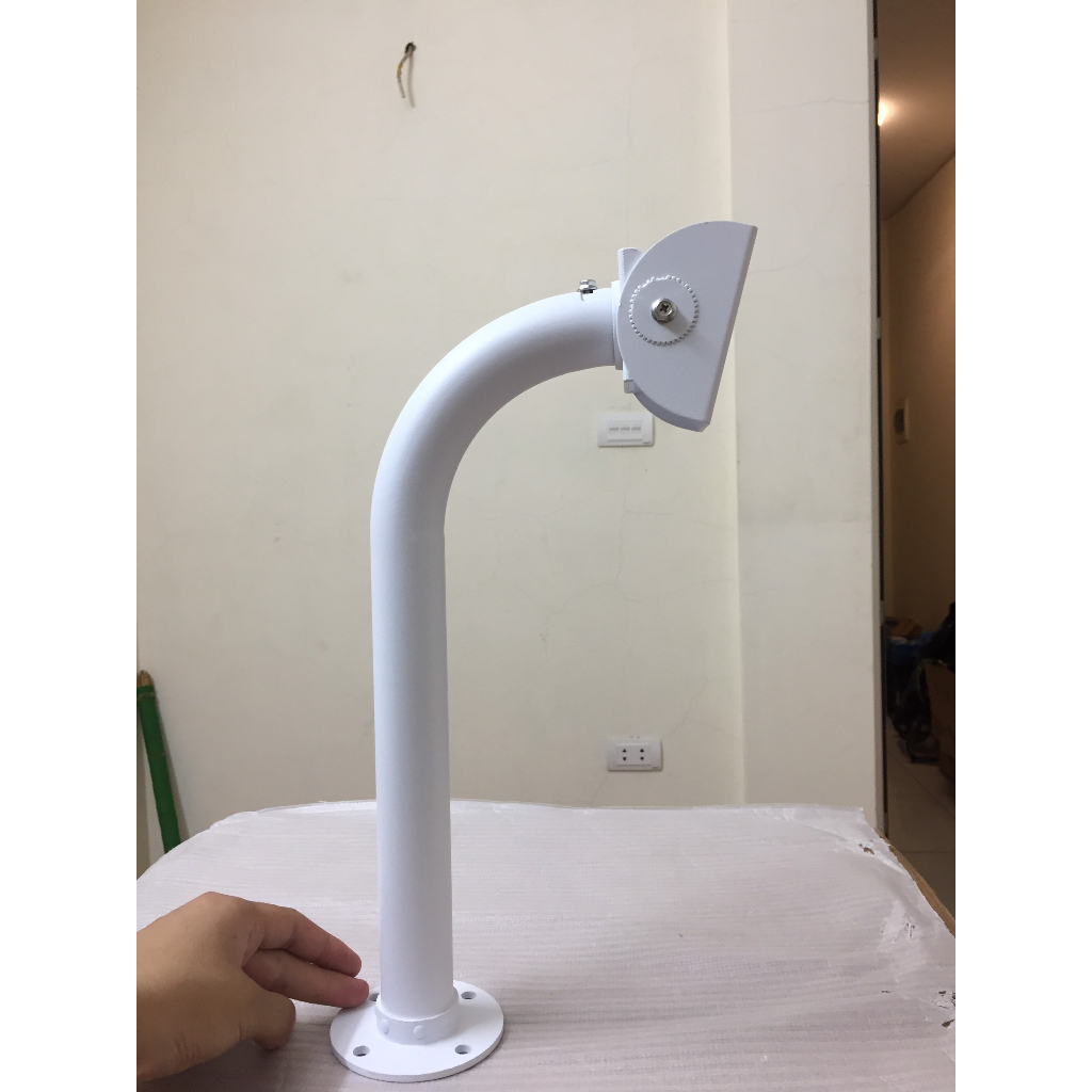 Chân đế cong camera kim loại ngoài trời hình chữ L dài 40cm