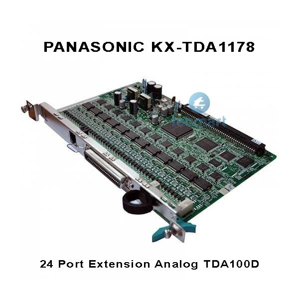 PANASONIC KX-TDA1178 (MCSLC24 / 24-PORT SINGLE LINE EXTENSION CARD) - Elvoir Store Harga  13,320,000 Ringgit*Penghantaran Percuma