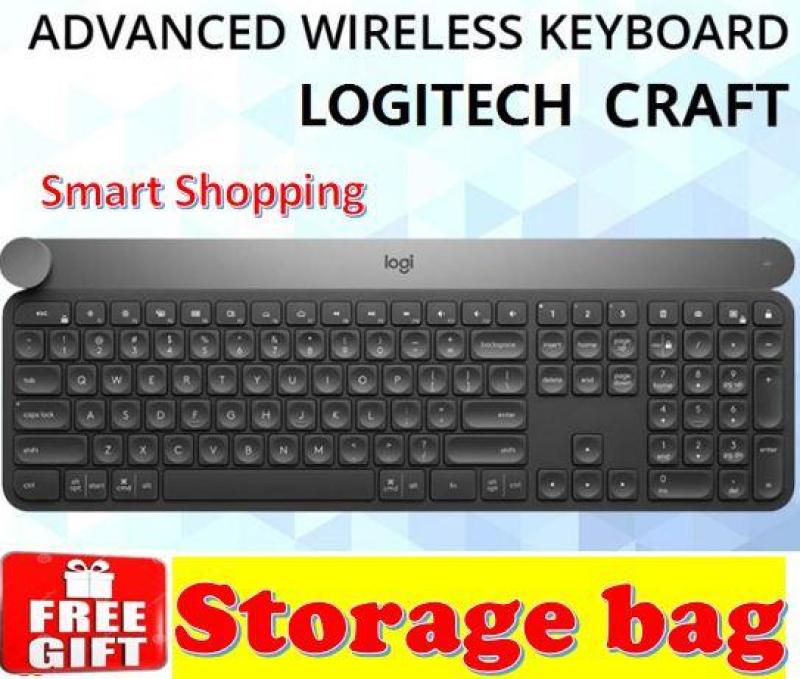 Logitech Craft Wireless Advanced Keyboard with Creative Input Dial KB Singapore
