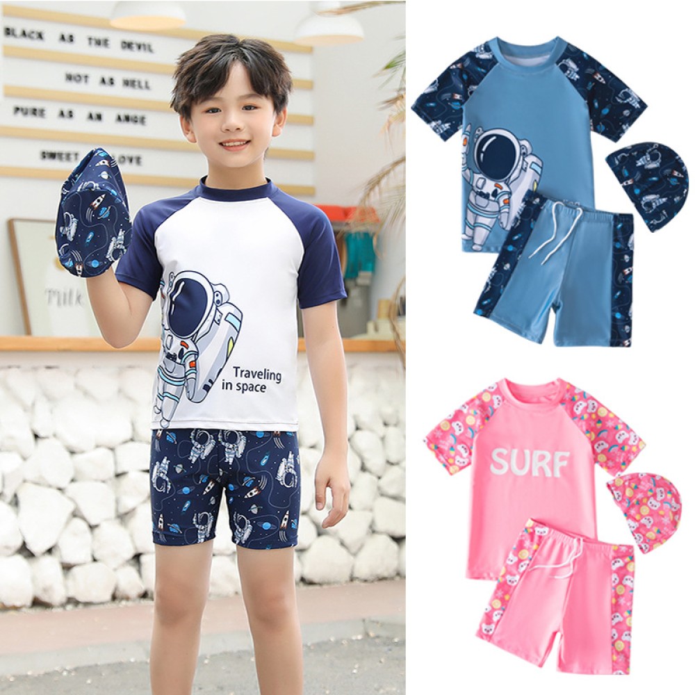 2025 mới trẻ em quần áo bơi nam và nữ trẻ em phân chia nhanh khô quần áo bơi chuyên nghiệp trẻ em lớn cô gái quần áo bơi bộ bán buôn 🔥lzb037vn🔥