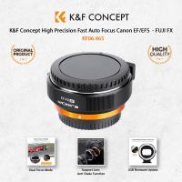 K&F KNF KF Concept Fast Auto Lens Adapter EOS EF EFS to FUJIFILM FX