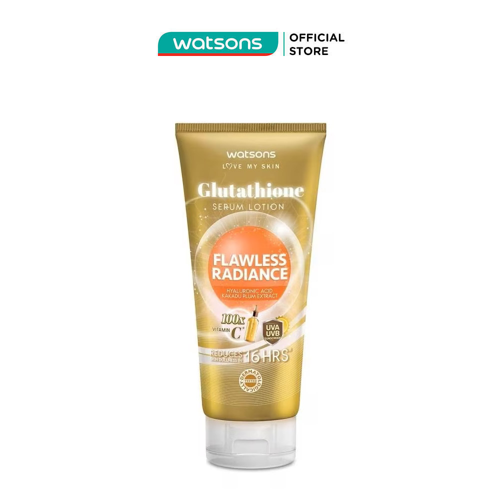 Sữa Dưỡng Thể Sáng Da Watsons Glutathione Flawless Radiance Serum Lotion 330ml