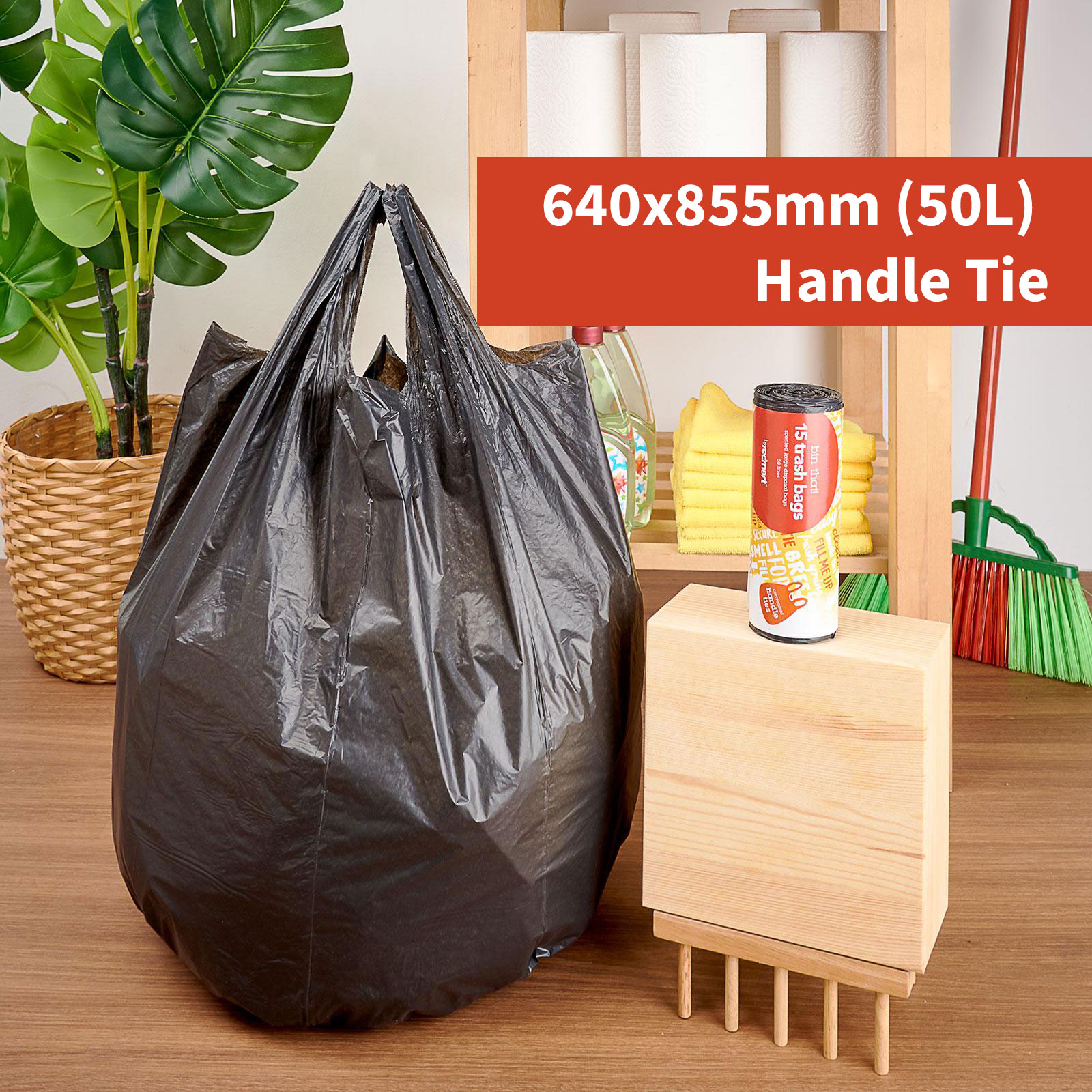 75pcs 4-gallon Small Bathroom Trash Can Liners, Disposable Thin Garbage Bags  For Kitchen, Storage, Bathroom, Office, Restaurant Cleaning (gray), 5  Rolls/pack