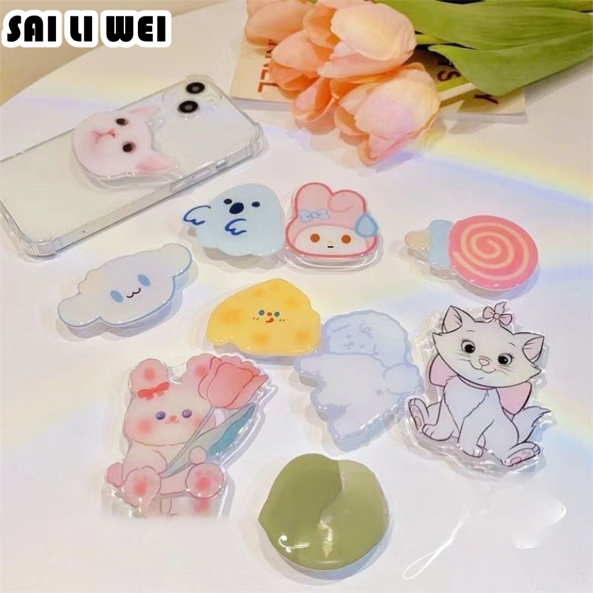 SAI LI WEI แอนิเมชั่นน่ารักโทรศัพท์มือถือป๊อปราคา INS ใช้ครั้งเดียวกระเป๋าเกาหลีราคาน่ารักโทรศัพท์มือถือเกาหลีโทรศัพท์อเนกประสงค์ปลั๊กไฟ ราคา 16 บาท*ส่งฟรี