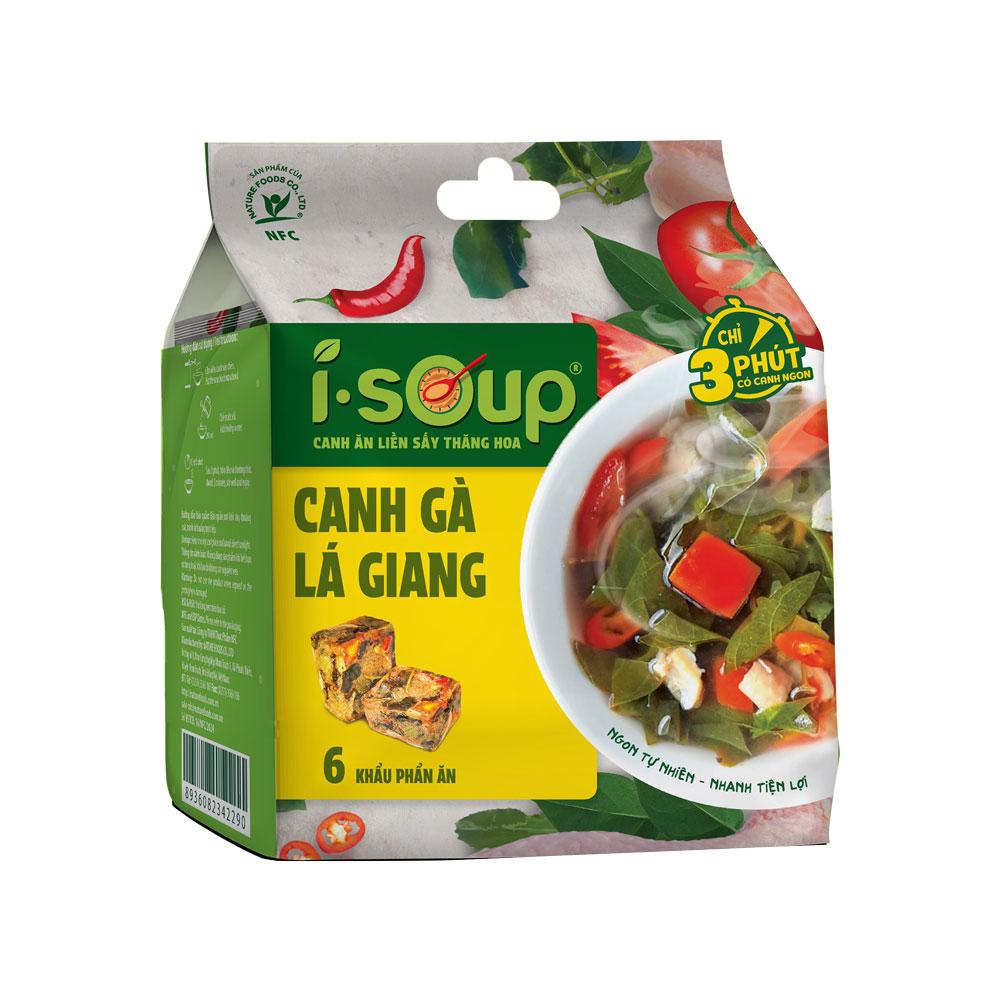 [Co.op Online] - Canh gà lá giang ISoup 6 x 12g