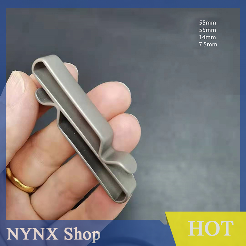 Hợp kim Titan Móc Chìa Khóa thắt lưng Móc khóa treo khóa xe Móc chìa khóa