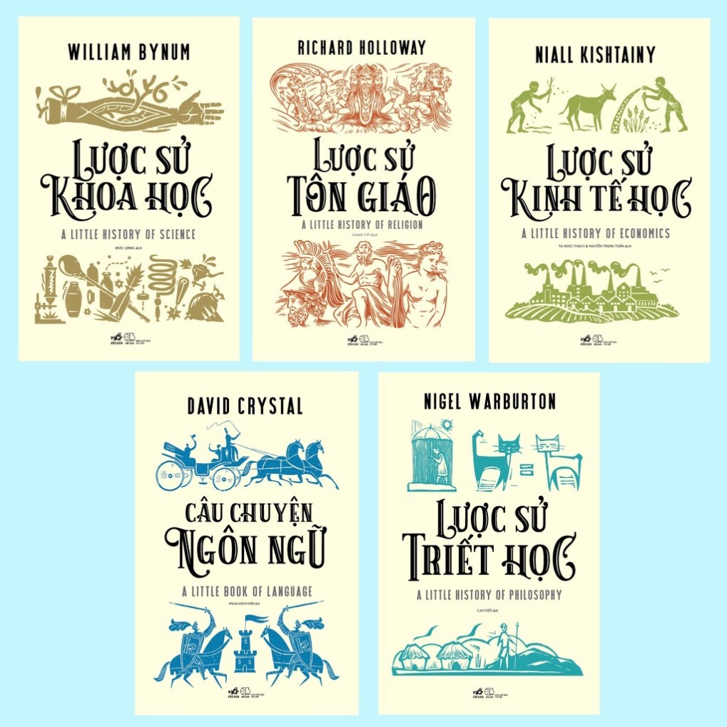 Sách - Bộ Lược sử (Lẻ tùy chọn) - A little history (Nhã Nam)