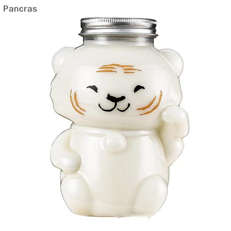 Pancras Phim hoạt hình trong suốt Sữa nước trái cây lạnh uống trà sữa nước giải khát chai nước sữa cốc