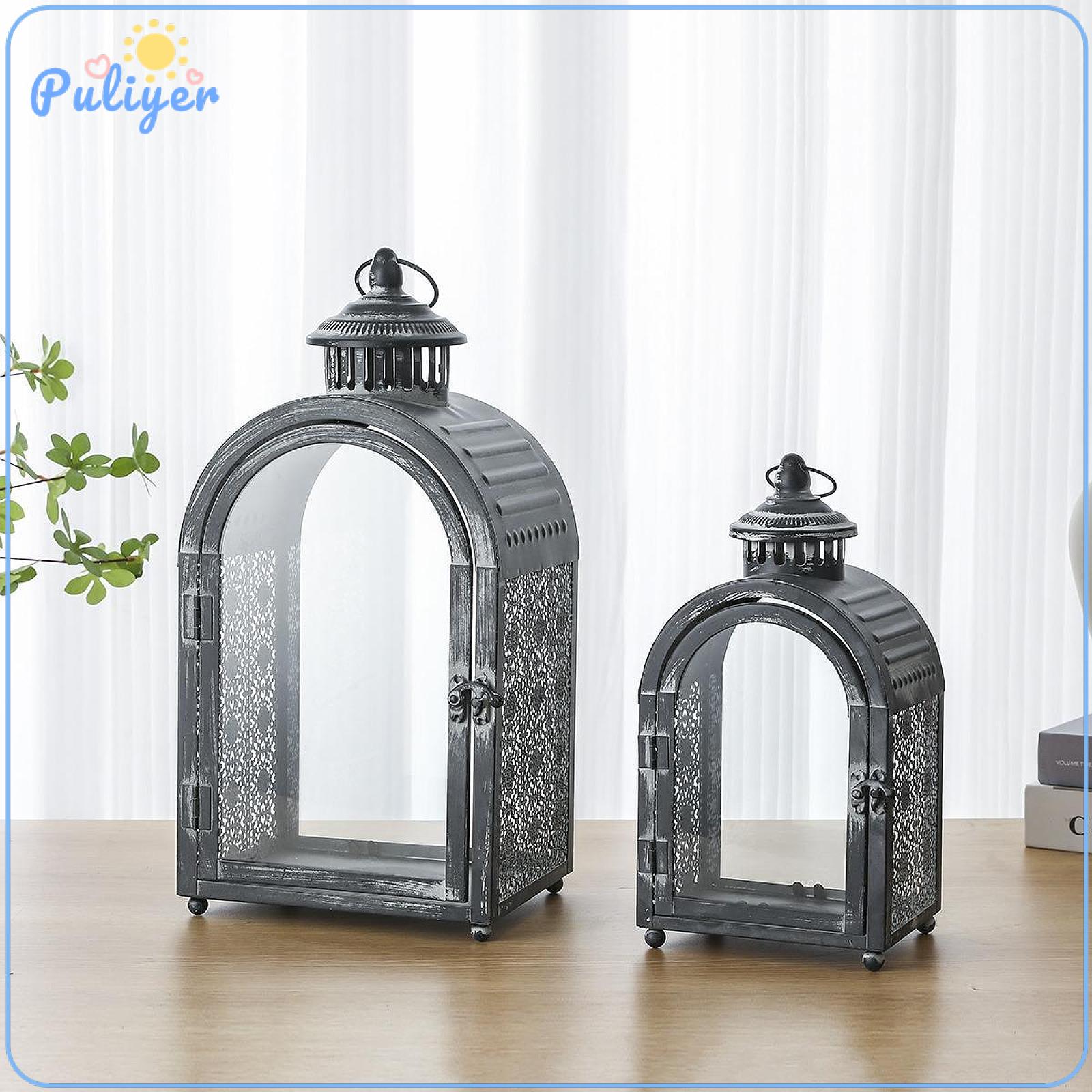 Kesoto 2x Candle Lantern Candle Lamps Votive Candle Decorative Design Candle Holders for Wedding Party Supplies Patio ราคา 2,271 บาท*ส่งฟรี
