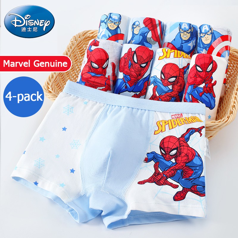 Disney marvel Children s Underwear Boys Boxer Shorts Cotton Kids Baby