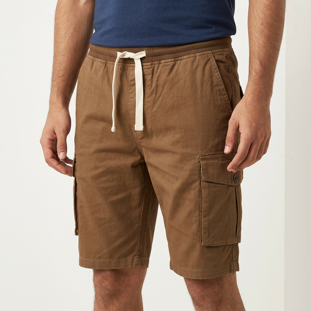 Hashback Cargo Shorts for Men - Summer Cargo Shorts - Premium Quality Fabric