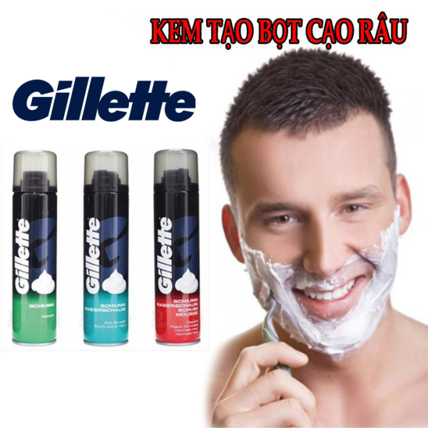 Bọt Cạo Râu Mềm Da Gillette (300ml) - Cạo nhẹ nhàng sạch râu