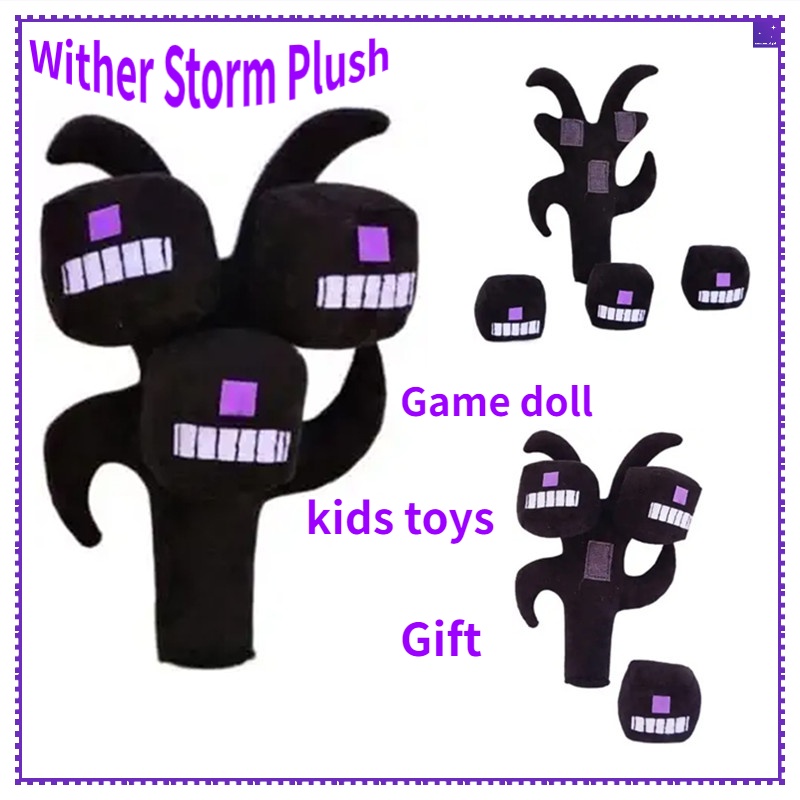 New 12” Minecraft Wither Storm Plush Toy