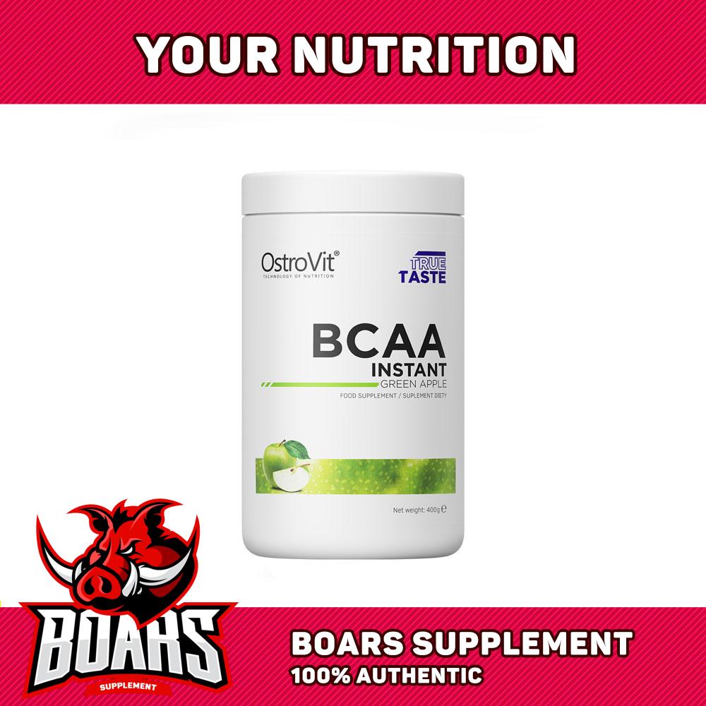 Ostrovit BCAA Instant (400g - 40 Lần Dùng), Thực phẩm bổ sung cải thiện phục hồi cơ