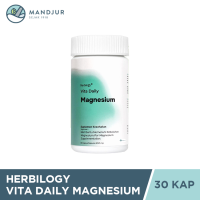 Herbilogy Vita Daily Magnesium 30 Kapsul - Suplemen Kesehatan Magnesium