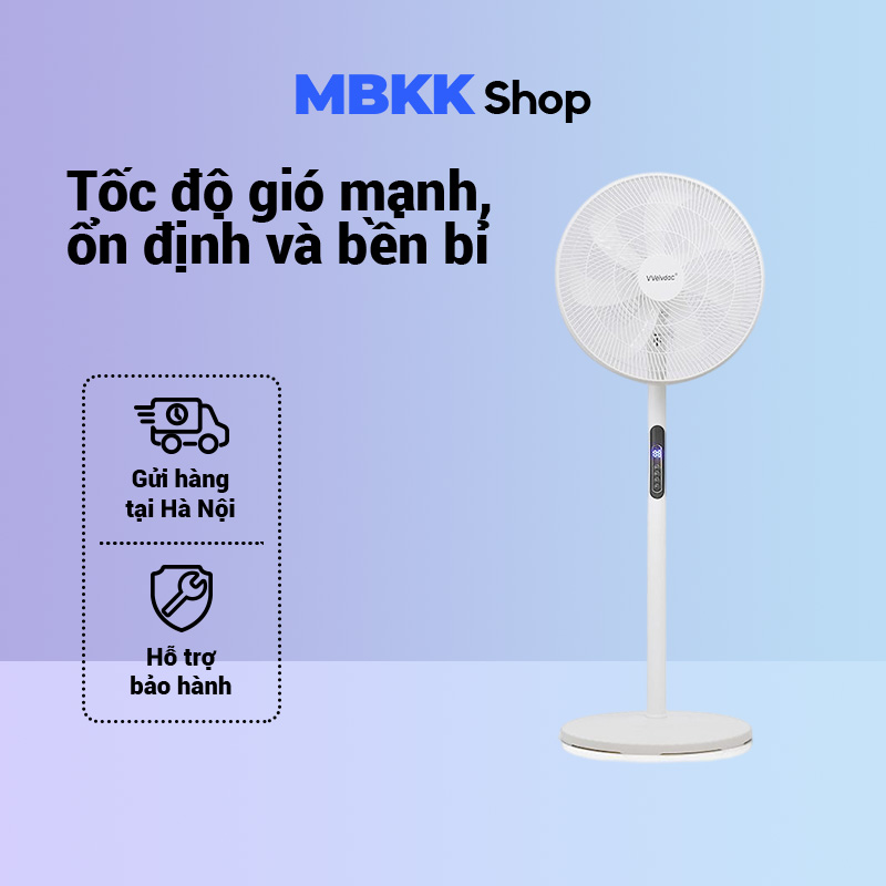 Quạt Gia Đình 16 inch lắc đầu im lặng điều khiển từ xa quạt sàn hẹn giờ Cửa hàng của chúng tôi giao hàng nhanh chóng